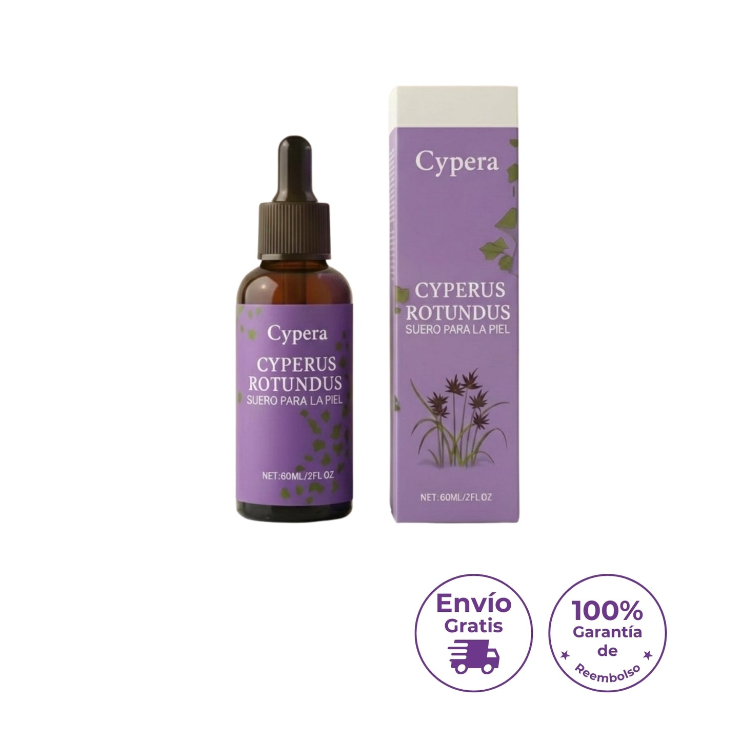 Cypera™ Aceite Natural Inhibidor del Vello Facial