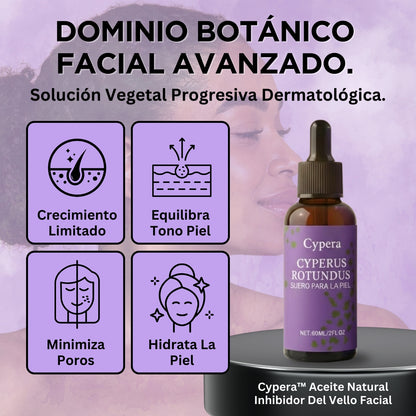 Cypera™ Aceite Natural Inhibidor del Vello Facial