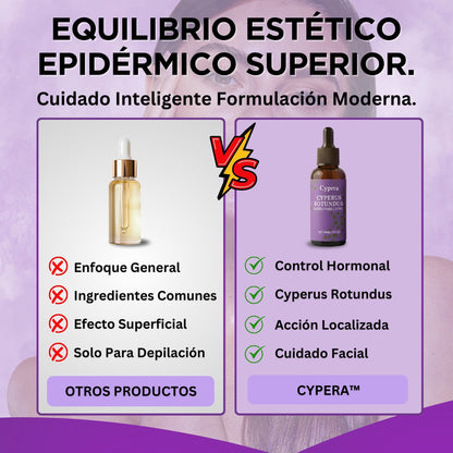 Cypera™ Aceite Natural Inhibidor del Vello Facial